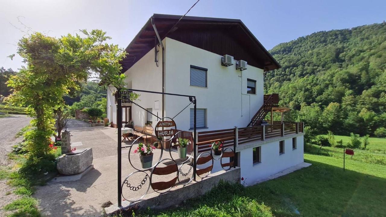 Hurja Apartments Kobarid Exterior foto
